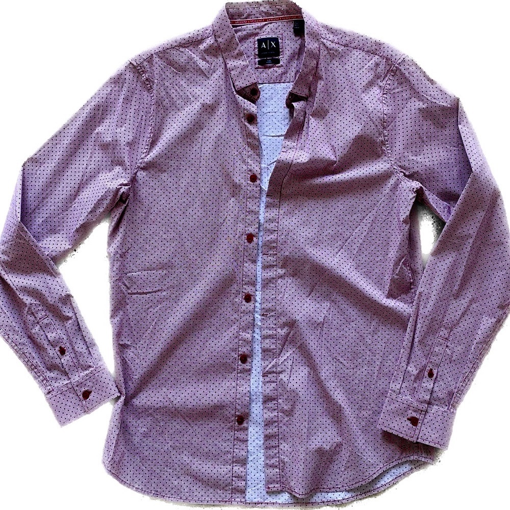 Armani Exchange casual button down shirt